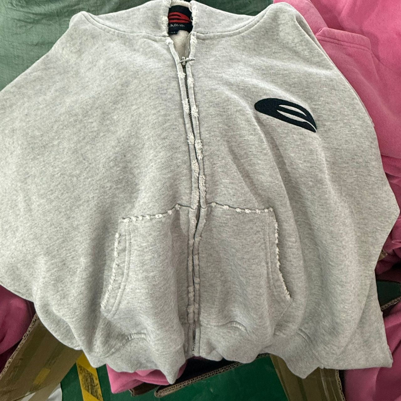 Grey Grizzly Zip