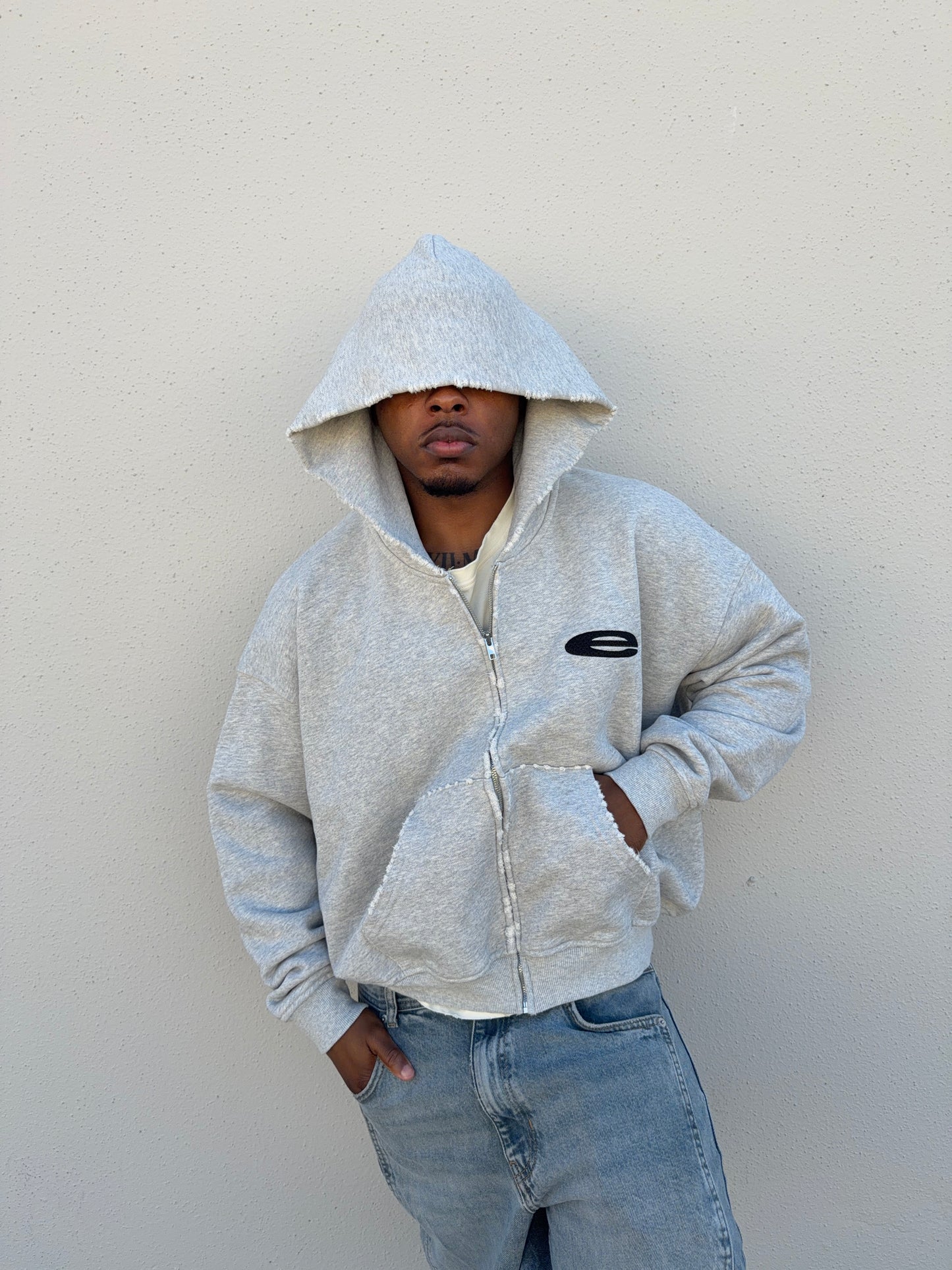 Grey Grizzly Zip