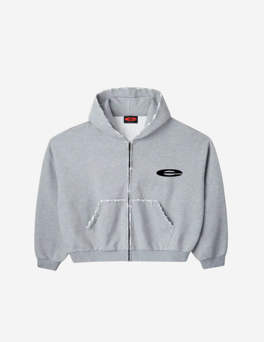 Grey Grizzly Zip