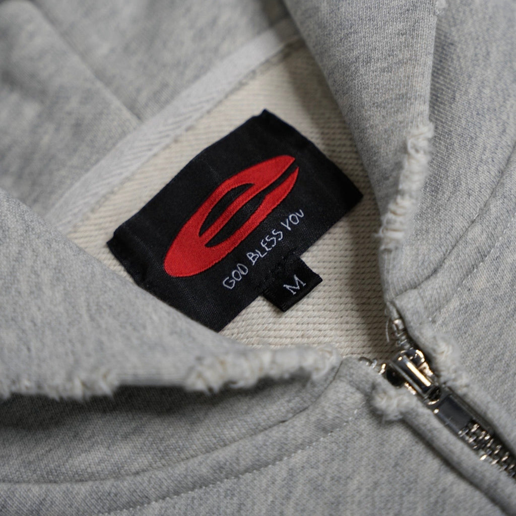 Grey Grizzly Zip