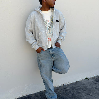 Grey Grizzly Zip