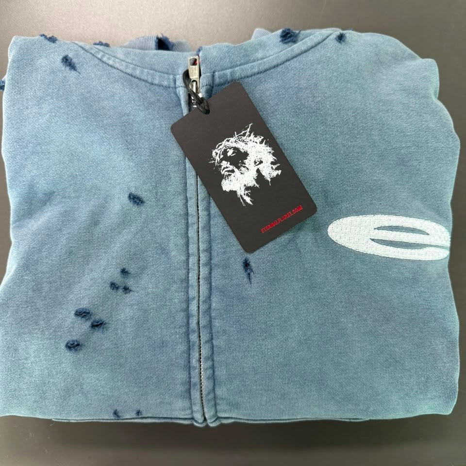 Midnight Navy Zip