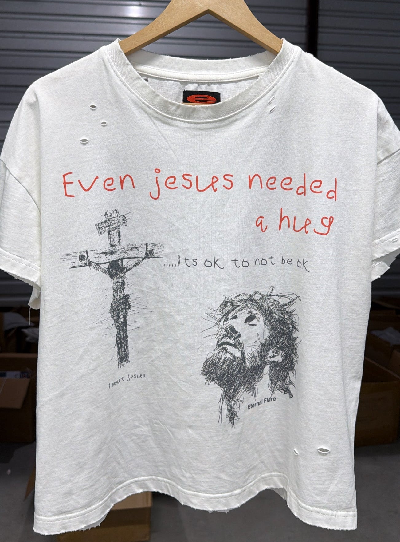 Even Jesus needed a hug