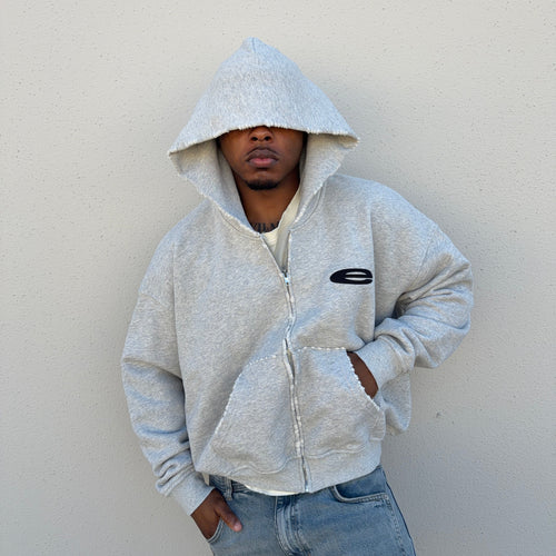 Grey Grizzly Zip