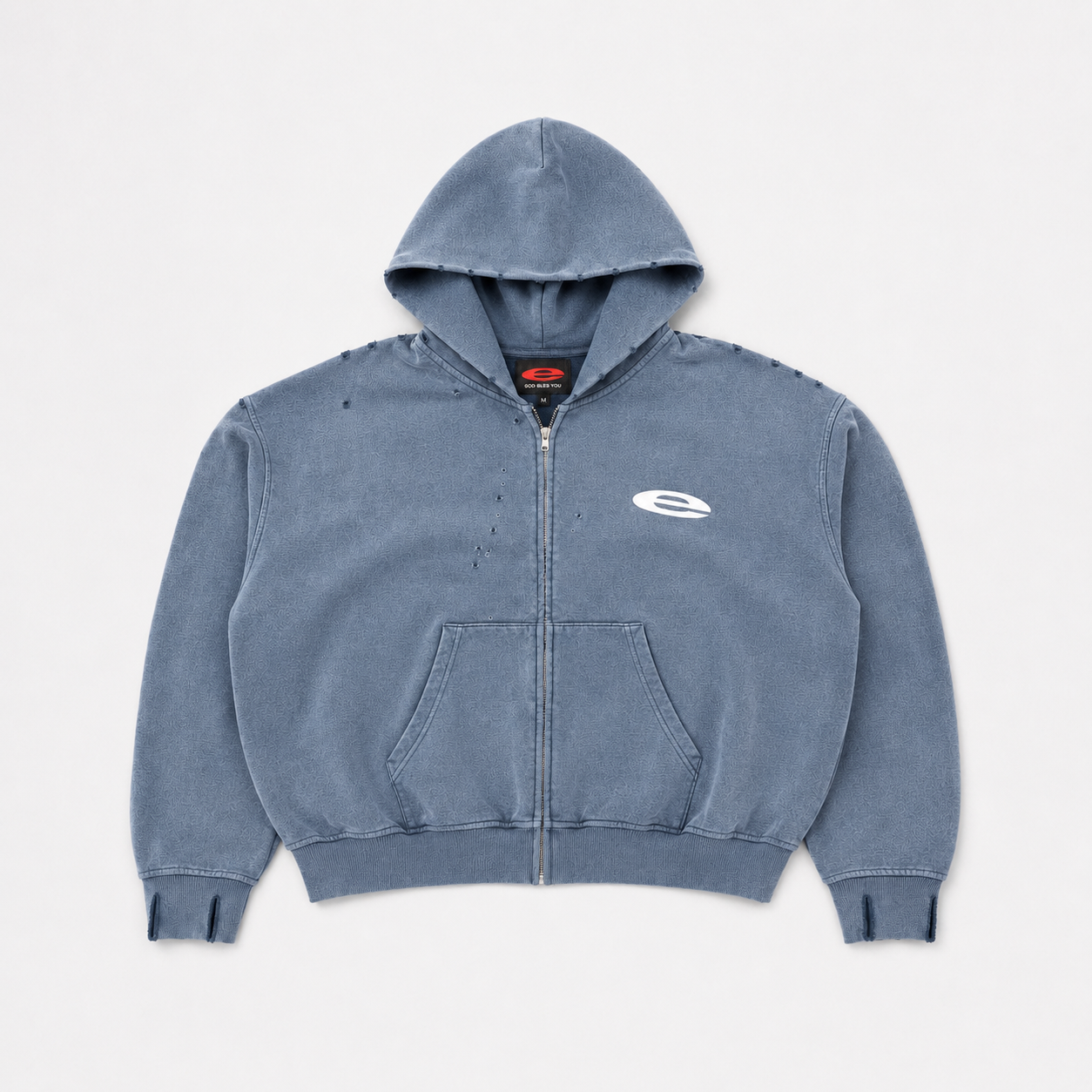 Midnight Navy Zip