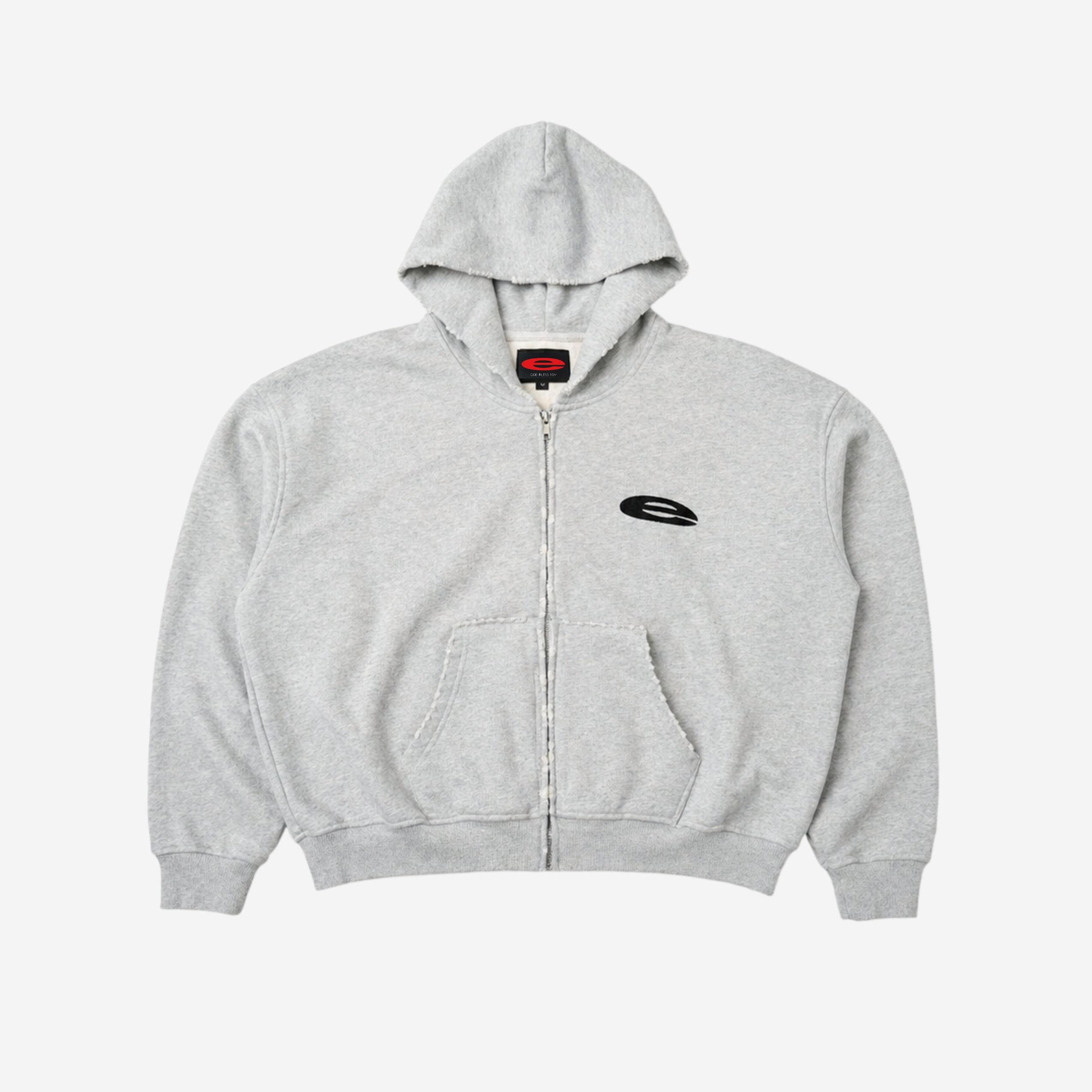 Grey Grizzly Zip