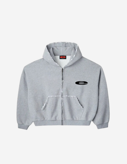Grey Grizzly Zip